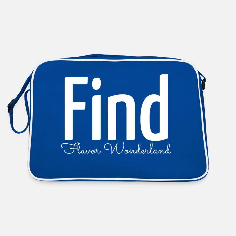 statement curious exploration culinary magic fun Retro Tasche