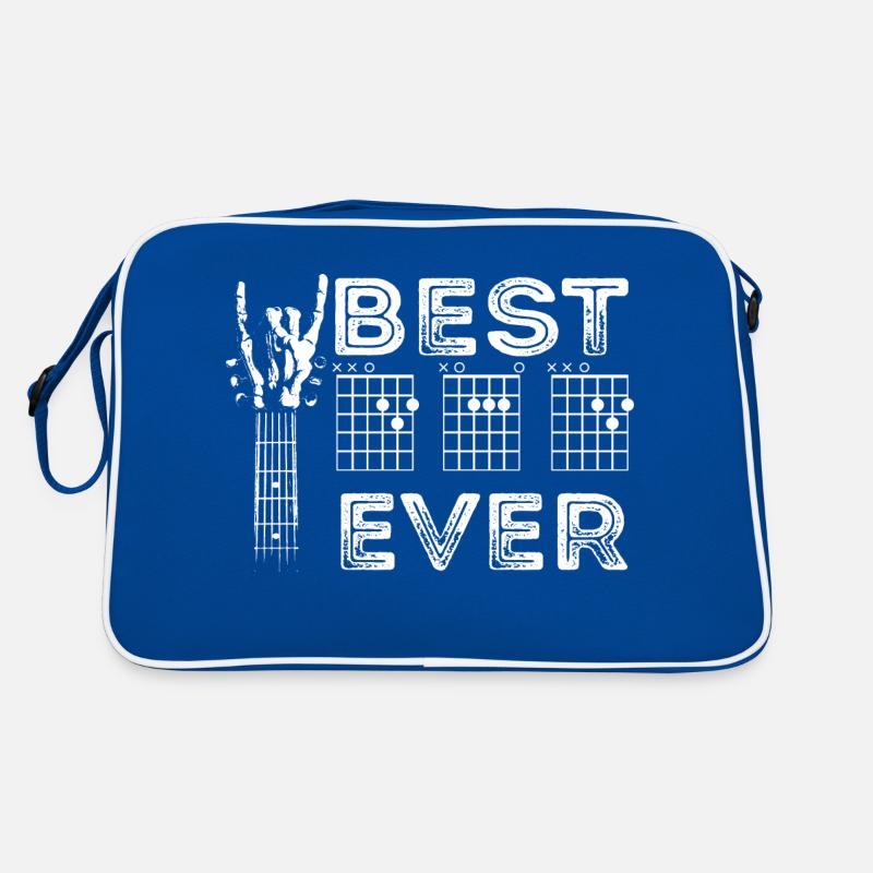 Skull Rock - Best Guitar Dad Ever Retro Bag