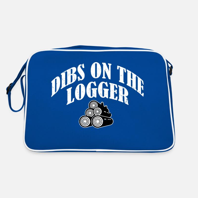Dibs On The Logger Bûcheron Bûcheron Sac Retro