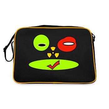alien - Sac Retro - noir/or - Dos