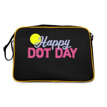 Points day as sun - Retro Bag - black/gold - Back