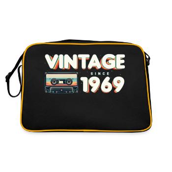 Musique Classique & Nostalgique Anniversaire - Vintage - Sac Retro - noir/or - Dos