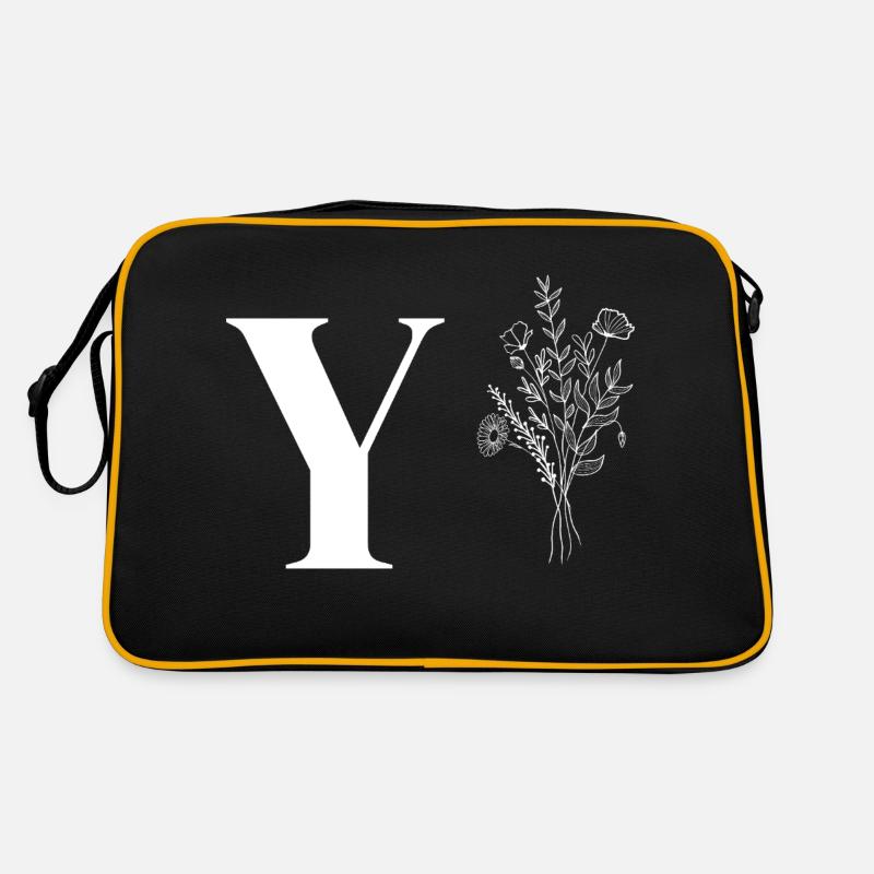 Minimalist Flowers Retro Bag