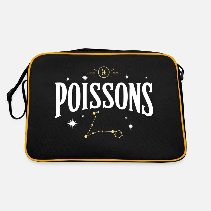Signe astro poissons Sac Retro