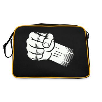 fist - Retro Bag - black/gold - Back