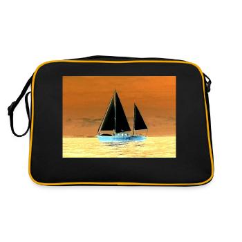 Ho bateau - Sac Retro - noir/or - Dos
