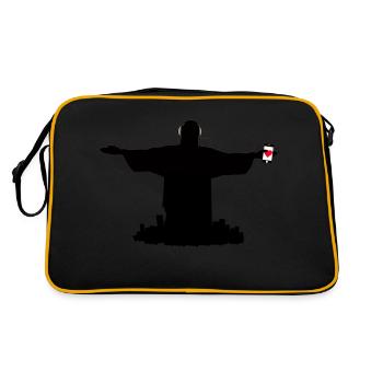 Christological rio de janeiro - Retro Bag - black/gold - Back