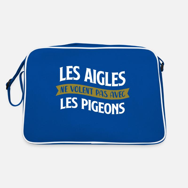 Les aigles et les pigeons Sac Retro
