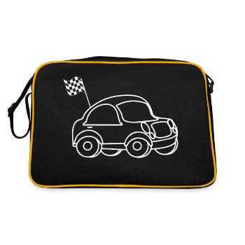Car car - Retro Bag - black/gold - Back