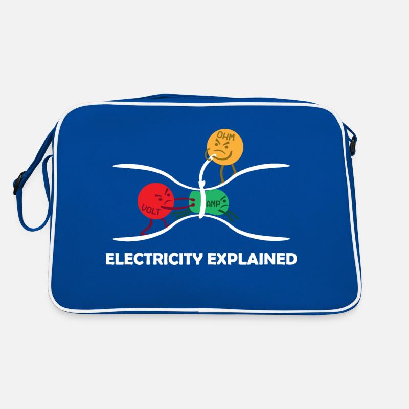 Electricity Explained Retro Bag