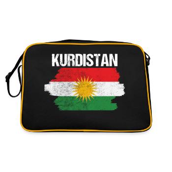Kurdistan BytheManzanitas - Sac Retro - noir/or - Dos