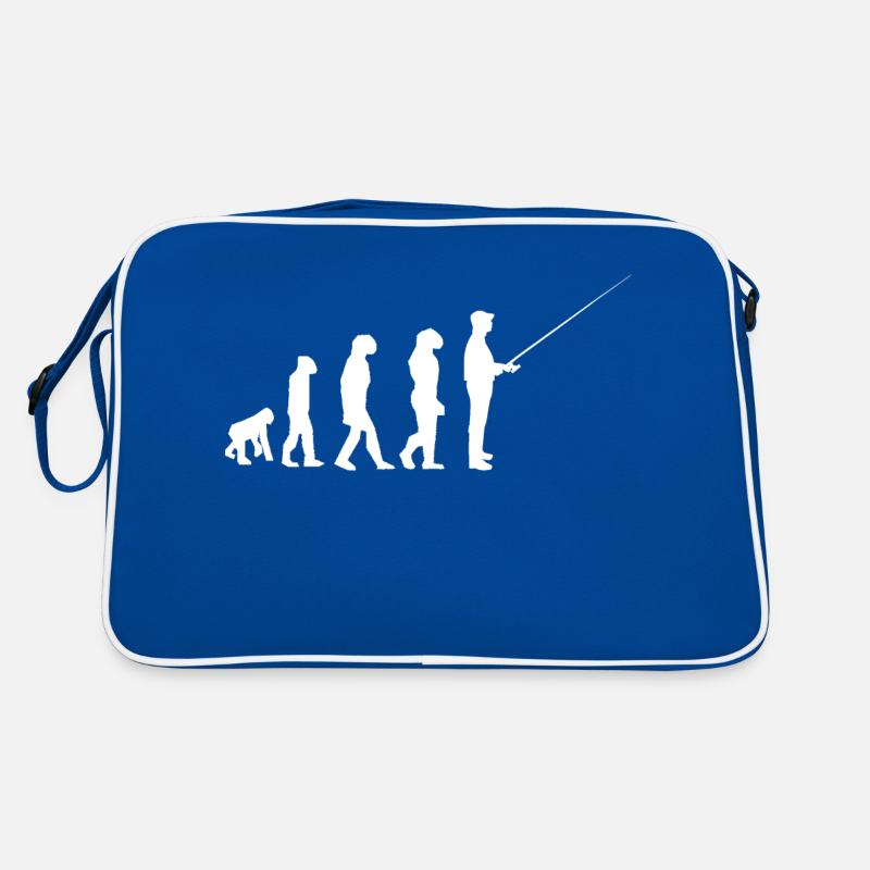 Entwicklung der Fischerei Retro Tasche