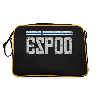 Espoo - Sac Retro - noir/or - Dos