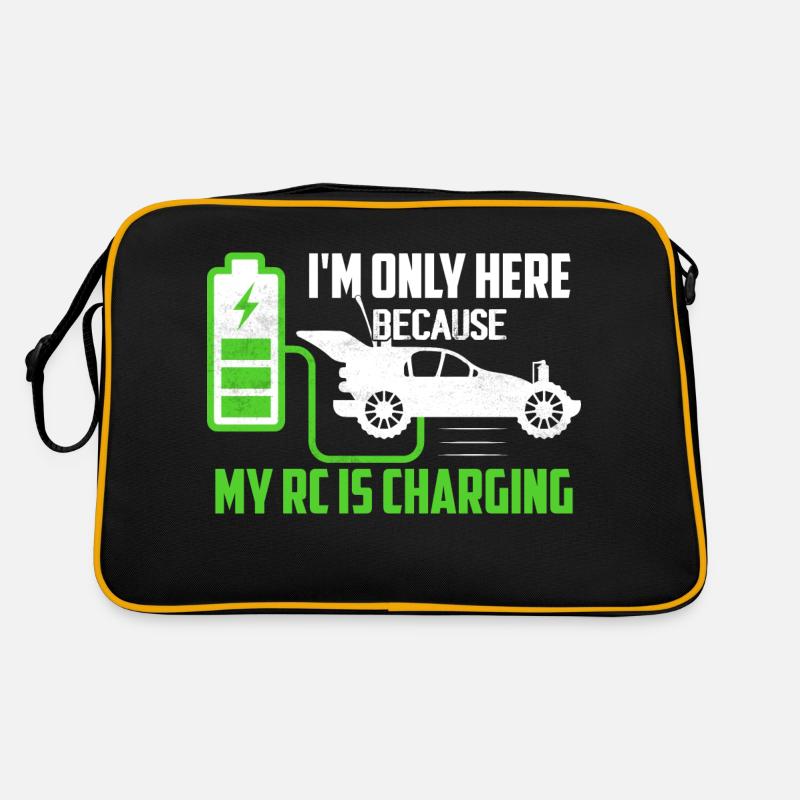I'm Only Here Because My RC Is Charging Model Car Retro Bag