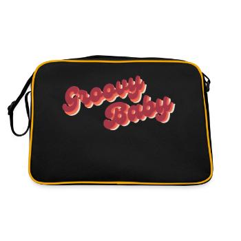Groovy Baby - Sac Retro - noir/or - Dos