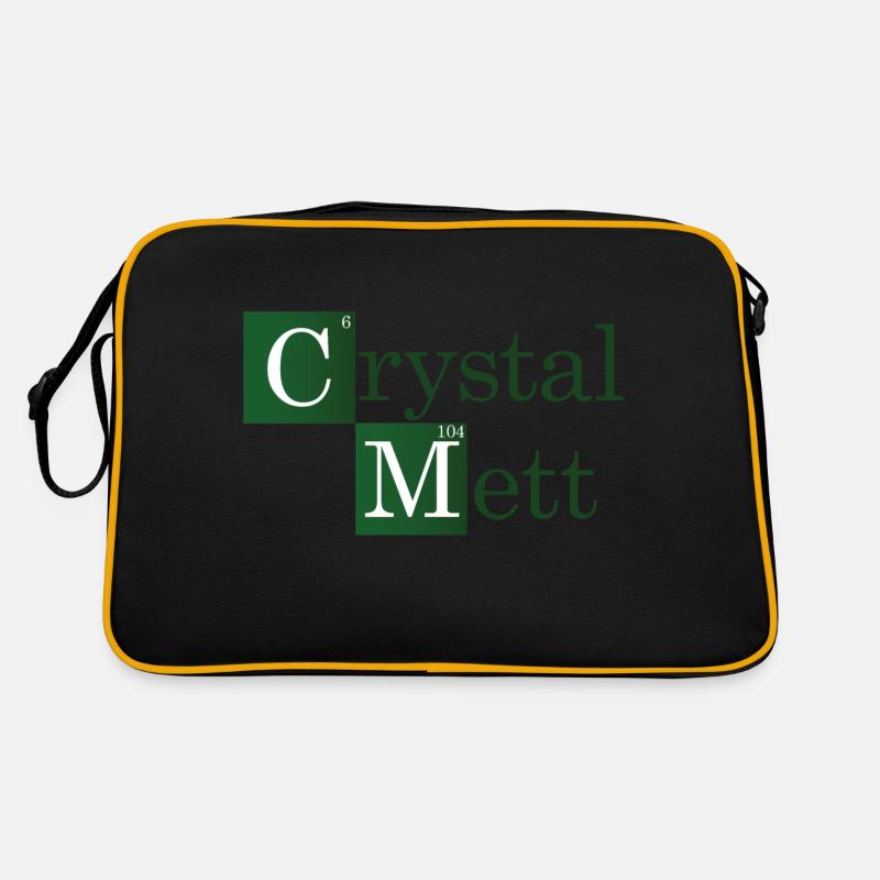 Crystal Mett oder so Retro Tasche