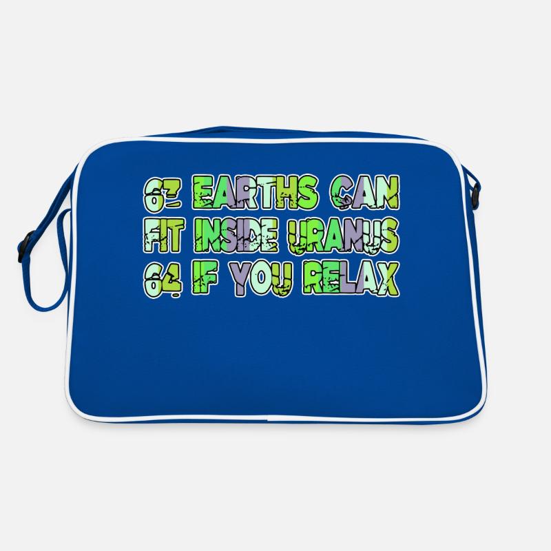 present astrology space ship awesome humor physics Retro Bag