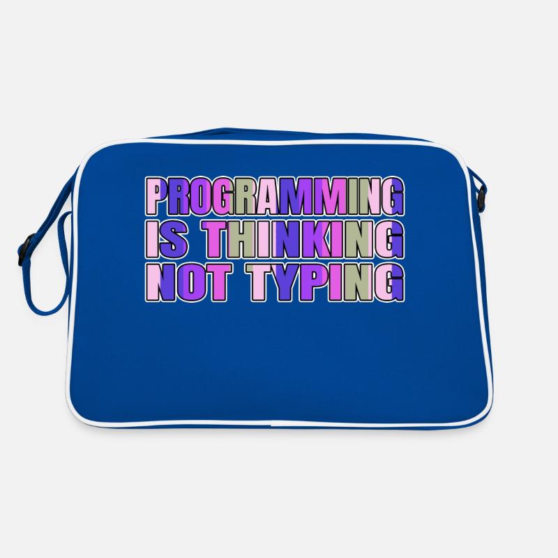 statement joke hacking computer funny quote Retro Bag