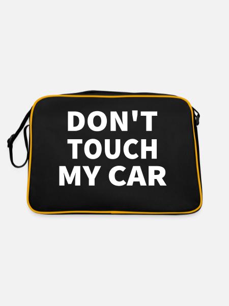 Auto - Retro Tasche - Schwarz/Gold