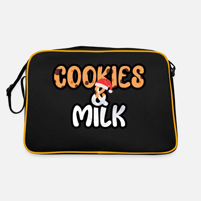 Biscuits au chocolat de Noël Lait Sac Retro