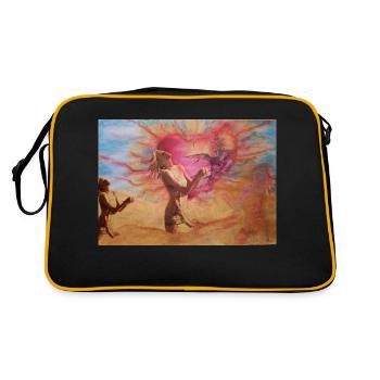 Summer - Retro Bag - black/gold - Back