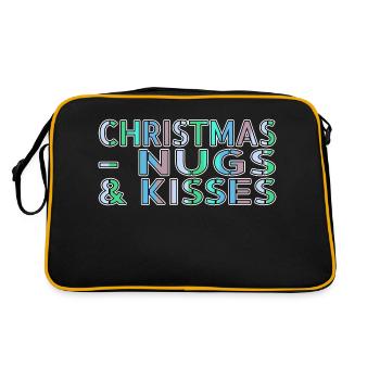 Mignon Dork Couples Drôle Citation Animal - Sac Retro - noir/or - Dos