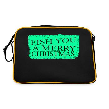 Animal Love Dork Tournois de pêche Rod Citation - Sac Retro - noir/or - Dos