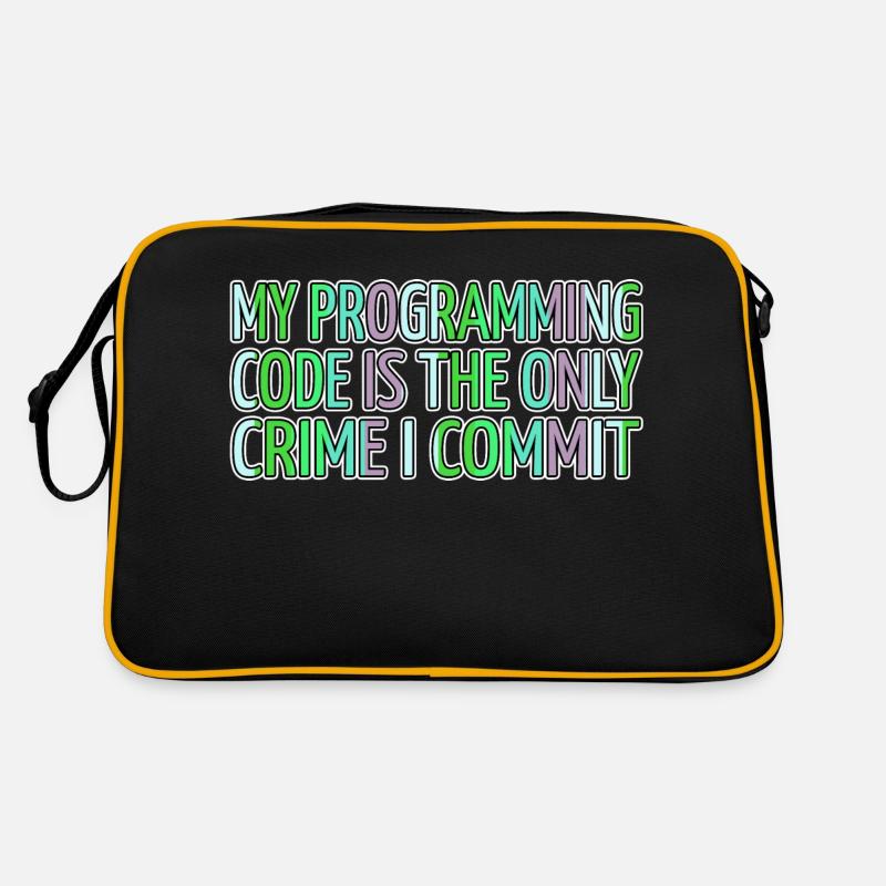 Computer Language Jokes Present Backend Developer Retro Bag