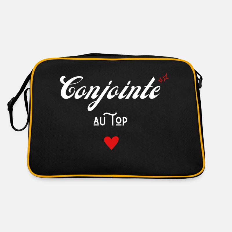conjointe au top idée cadeau Sac Retro