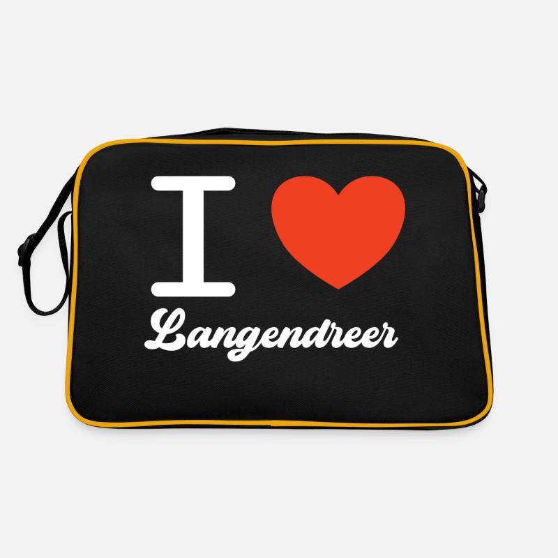 i love Bochum Langendreer Retro Tasche