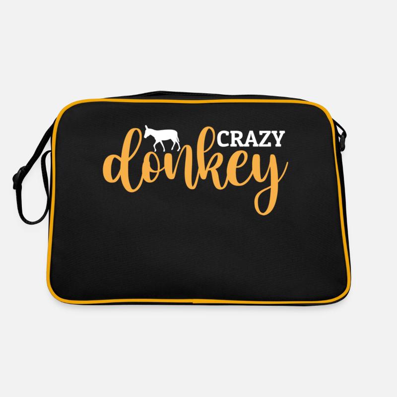 Crazy Donkey Retro Tasche