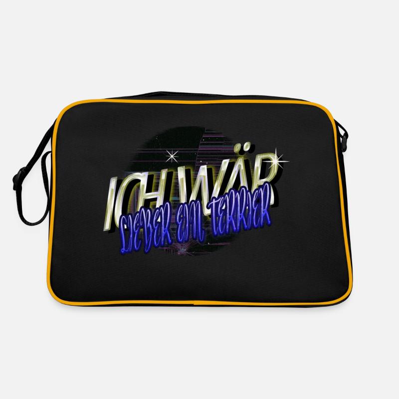 pudel geek statement geburtstagsgeschenkidee cool Retro Tasche