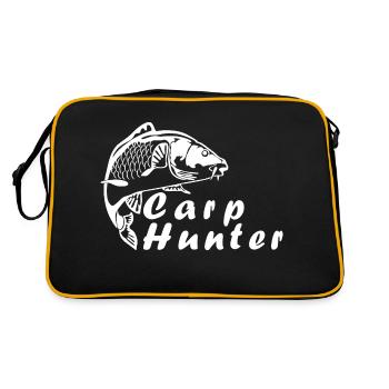 CARPHUNTER - KARPFEN ANGLER CARP KARPFENANGLER - Retro Bag - black/gold - Back