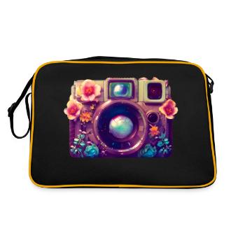 Camera Photographer Funny Photographer Photography - Retro Bag - black/gold - Back