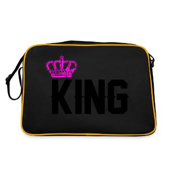 Roi - Sac Retro - noir/or - Dos
