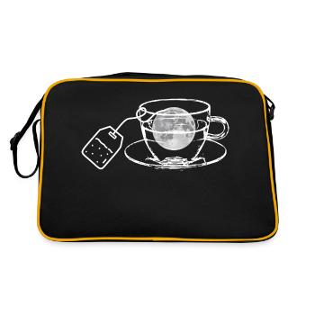 Tasse à lune - Sac Retro - noir/or - Dos