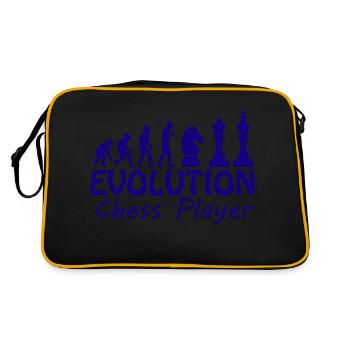 Boardgame Chess Backgammon Game Night - Retro Bag - black/gold - Back