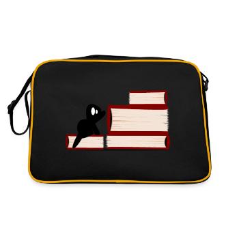 Ink Tasks Books - Retro Bag - black/gold - Back