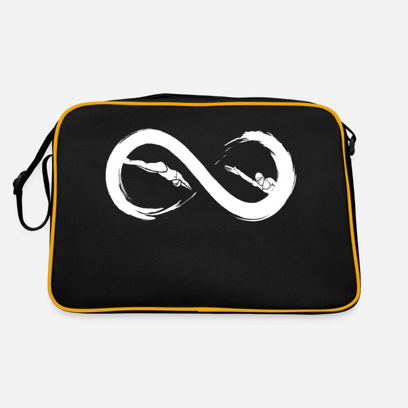 Natation à l'infini Sac Retro