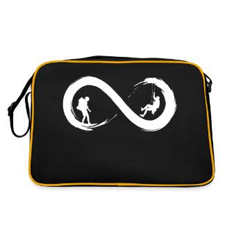 Infinite climbing - Retro Bag - black/gold - Back