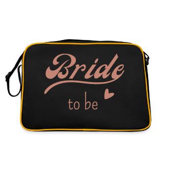 Bride to be - Sac Retro - noir/or - Dos