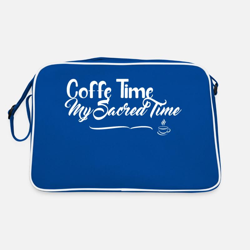 Kaffeezeit - Cooles Design Retro Tasche