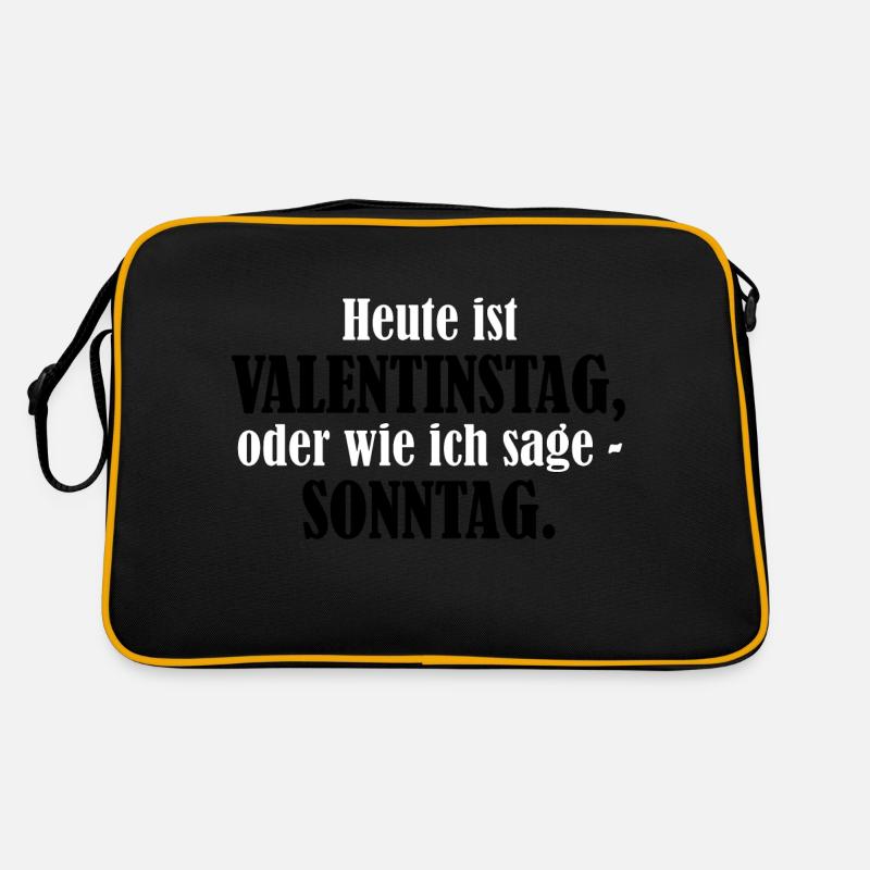 Valentinstag Sonntag Retro Tasche