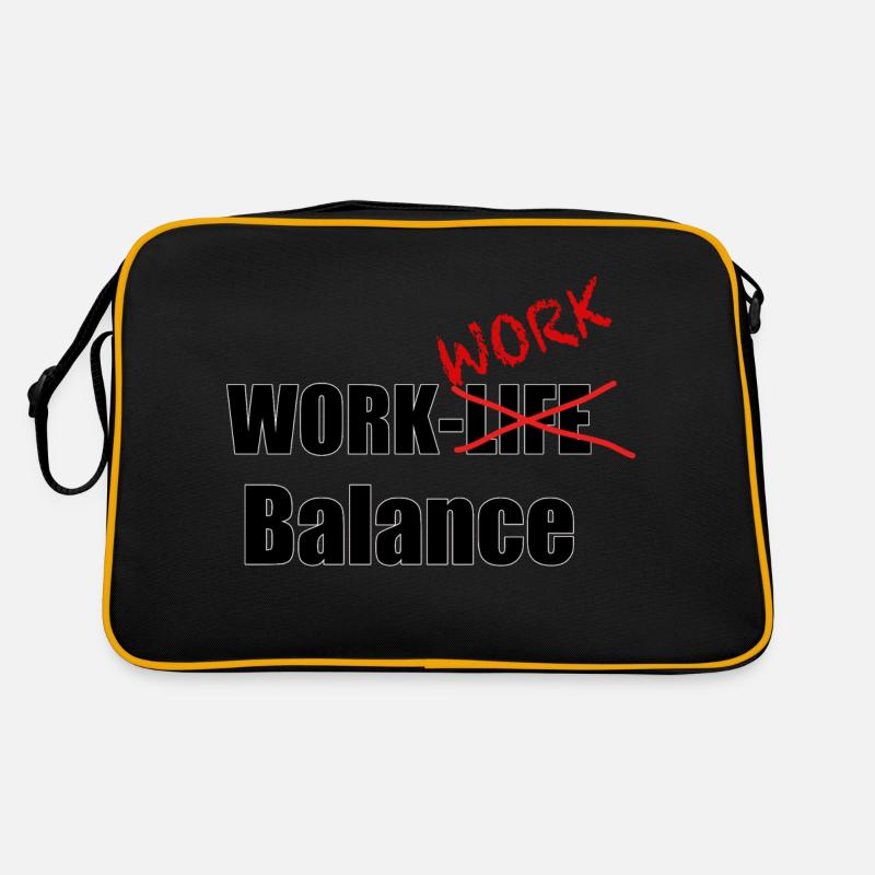 Work-Work-Balance Retro Tasche