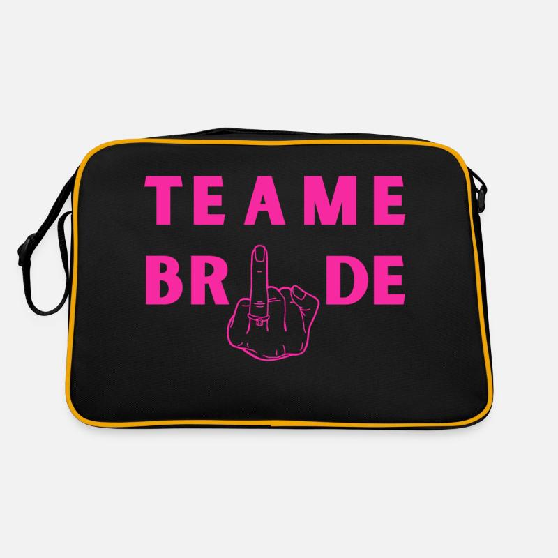 Team bride - bride's ring finger Retro Bag