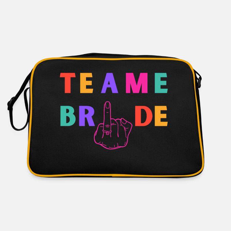 Team bride - bride's ring finger Retro Bag