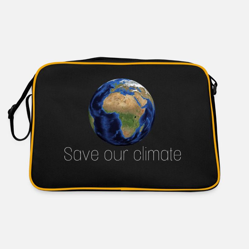 Save our planet Retro Tasche