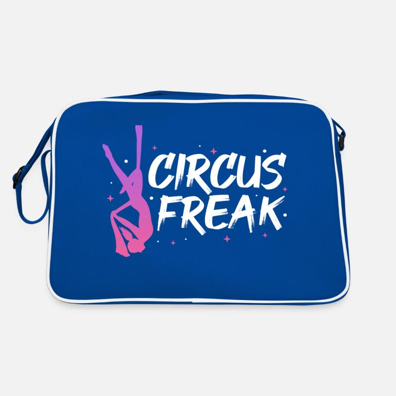 circus freak Design for a circus exercises fan Retro Tasche