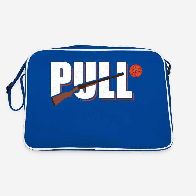 Pull Skeet Shooting Trapshooting Retro Bag