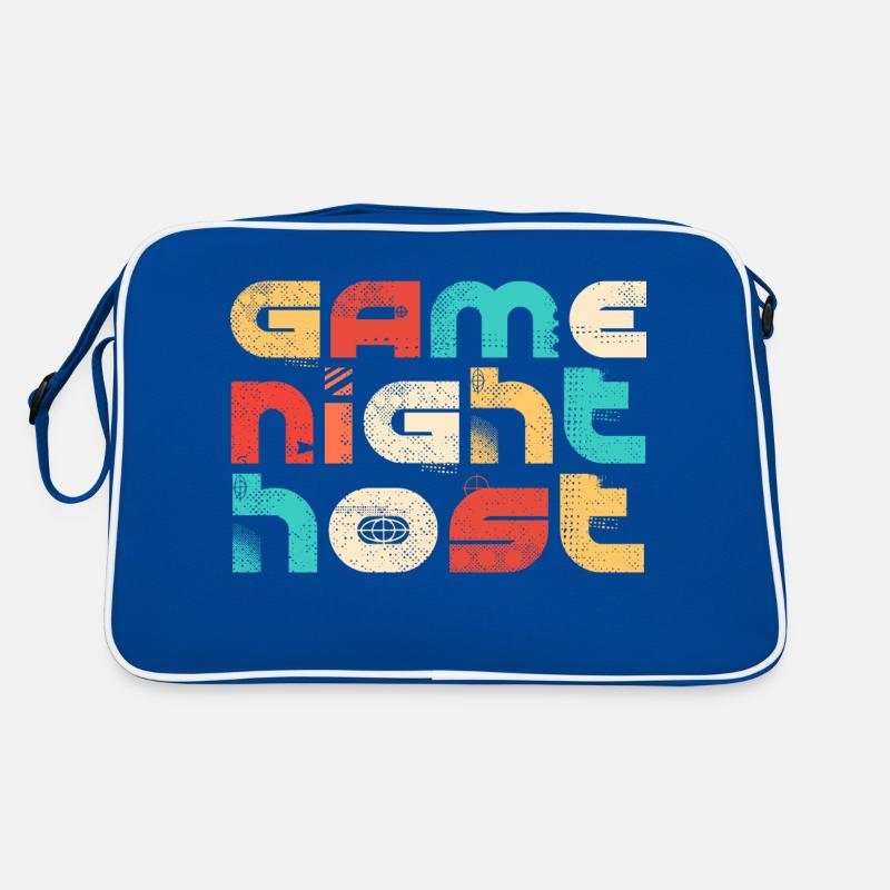 Animateur de la soirée de jeux Sac Retro